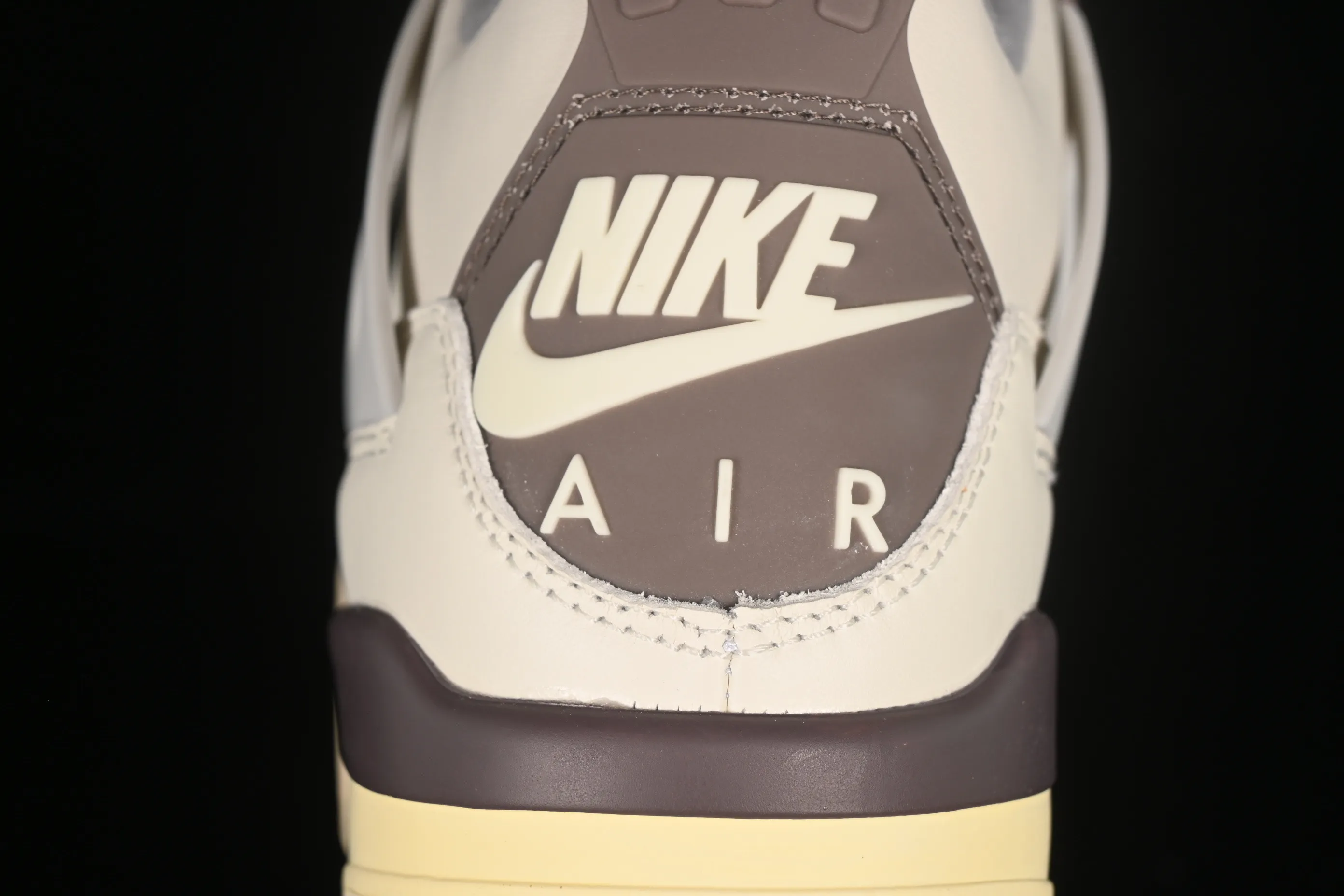 All Categories Air Jordan Jordan Series Basketball Shoes Air Jordan 4 Special Price #ZG Version Air Jordan 4 Retro "Baimoka" AJ4 Joe 4 White Mocha Joint Basketball Shoes DR5415-102